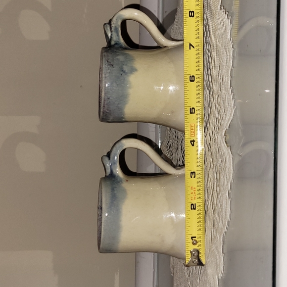 Gorgeous Pair of Art Pottery Mugs - Picture 9 of 9